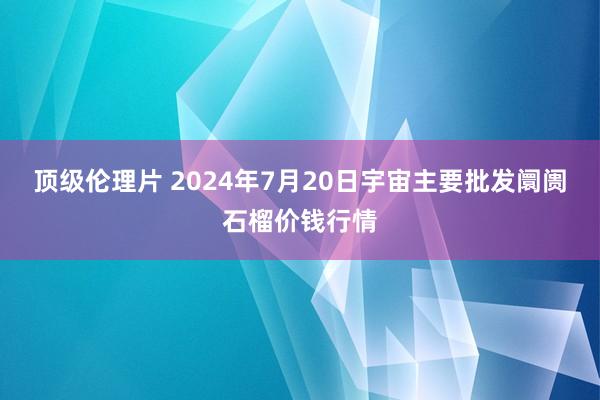 顶级伦理片 2024年7月20日宇宙主要批发阛阓石榴价钱行情