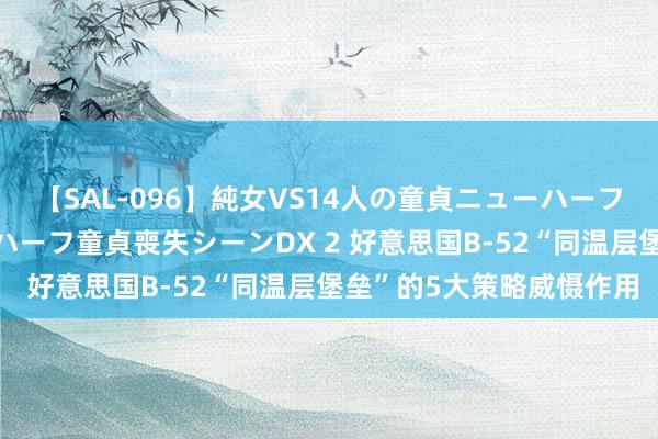 【SAL-096】純女VS14人の童貞ニューハーフ 二度と見れないニューハーフ童貞喪失シーンDX 2 好意思国B-52“同温层堡垒”的5大策略威慑作用